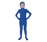 Costume da Seconda Pelle Nera per Ragazza e Bambino, Originale e Divertente, Costume per Bambini e Accessori per Halloween, Carnevale e Feste, Nero