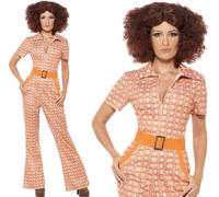 Costume Da Sera Chic Autentico Anni '70 1970 Di Smiffys