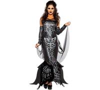Costume Da Sirena Oscura Per Adulti