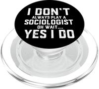 Costume da sociologo divertente scienziato sociologico insegnante di sociologia PopSockets PopGrip per MagSafe
