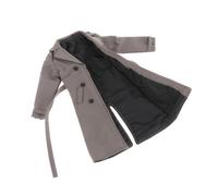 Costume da soldato in miniatura con giacca a vento in scala 1/12, costume da