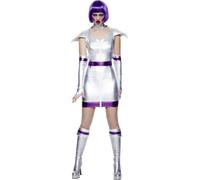 Costume Da Spaziale Per Donne Sci Fi Astronauta Nuovo