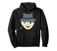 Costume da Spia privata Detective Felpa con Cappuccio