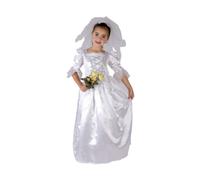 Costume da sposa di carnevale, taglia 120-130 cm