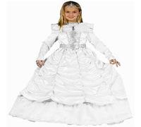 Dress Up America Lussuoso Bambina Reale Costume da Sposa - Gioco di Ruolo