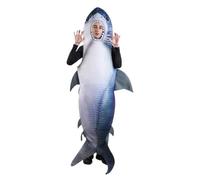 Costume da squalo realistico universale | Tuta da squalo per maschere, carnevale e sessioni fotografiche