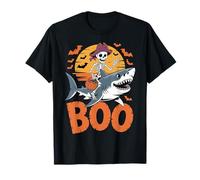 Costume da squalo spettrale su Boo Great White Shark Halloween Maglietta