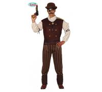Costume da Steampunk da Uomo per Feste in Maschera o per Feste a Tema, misura L