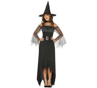 Costume da Strega a Pois per Donna M