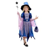 Costume Da Strega Bambina Carnevale Feste Party Vestito Da Streghe Carino Cosplay Travestimento Costumi Di Halloween Divertente Magico Costume Di Neonato Principessa Neonati Bambini Abito Per Ragazze