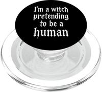 Costume da strega che finge di essere umano a basso costo PopSockets PopGrip per MagSafe