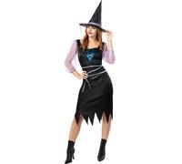 Costume da strega classico da donna per Donna Halloween Funidelia