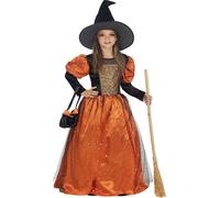 Costume da strega premium per Bambina Halloween Funidelia