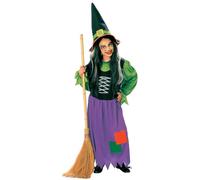 Costume da Streghetta di Halloween per Bambina 5-7 anni