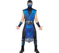 Costume da Sub-zero - Mortal Kombat per Uomo (Ufficiale Warner Bros) Funidelia