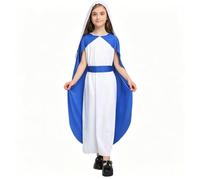 Costume da suora per ragazze, vestito per cosplay con mantello per | Costume da cosplay con mantello, abito da suora biblica di Halloween, per fotografia, cosplay, eventi, feste teatrali
