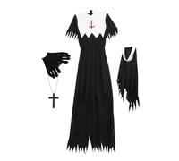 Costume Da Suora Zombi Uomo Donna Costumi Di Halloween Spaventosi