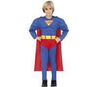 Costume da Supereroe Muscoloso Bambino T-3/4 Anni