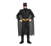 Rubie's Official DC Comics Dark Knight Rises Batman Adult Costume, Deluxe Muscle