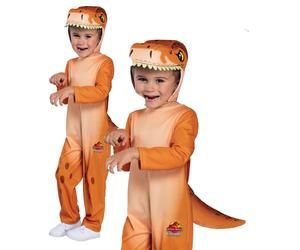 Costume Da T-Rex Per Bambini Jurassic Park World Explorers Ufficiale