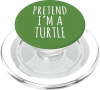 Costume da tartaruga per Halloween, finta di essere una tartaruga, divertente e facile PopSockets PopGrip per MagSafe