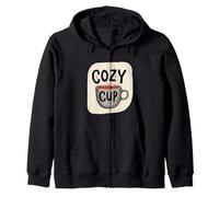 Costume da Tazza per Bevande Calde per Un Look Accogliente Felpa con Cappuccio