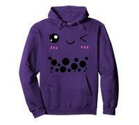 Costume da tè al Latte Taro Boba Bubble Tea Kawaii Halloween Felpa con Cappuccio