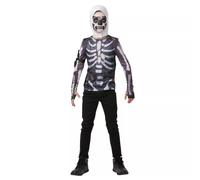 Costume Da Teen Skull Trooper Di Fortnite Con Top E Cappuccio