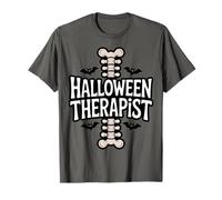 Costume da terapeuta di Halloween con Pipistrelli della Colonna Maglietta