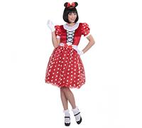 Costume da Topolina per Feste a Tema e in Maschera, taglia S