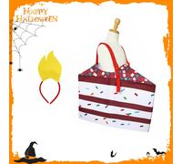 Costume da torta per bambini, cosplay, dolce gioco di ruolo, travestimento,