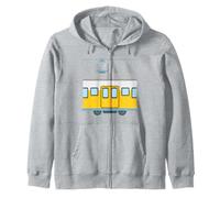 Costume da Tram Felpa con Cappuccio