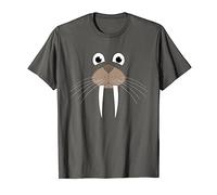 Costume da tricheco facile regalo di Halloween Walrus Lover Walrus Maglietta