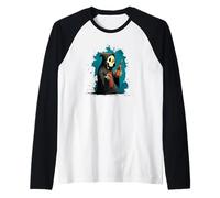Costume da Tristo Mietitore con Bottiglia in Mano Maglia con Maniche Raglan
