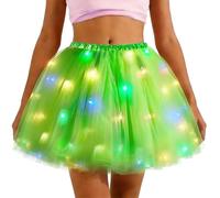 Costume da tutù con luci a LED, per feste