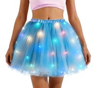 Costume da tutù con luci a LED, per feste