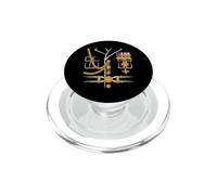 Costume da ufficiale generale del dittatore militare per Halloween PopSockets PopGrip per MagSafe