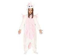 Costume da Unicorno Rosa Bambina S1-(5/6 Anni)
