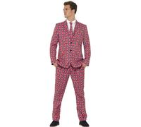 Costume Da Uomo Con Bandiera Del Regno Unito Per Eurovision E Olimpiadi