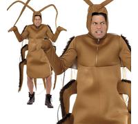 Costume Da Uomo Divertente Con Maniche Da Scarafaggio Marrone