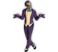 Costume Da Uomo Joker Deluxe Per Halloween Batman Con Maschera