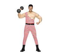 Costume Da Uomo Muscoloso Carny Standard Per Adulti