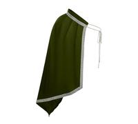 Costume da uomo Renaissance Shawl - Half Shoulder Medieval Cosplay Cape, Warriors Style Cape Shawl | Outfit for Halloween Stage Performance Theme Party Masquerade Home School Event