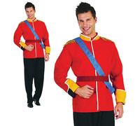 Costume Da Uomo Royal Prince Charming William Panto Nuovo Medio