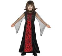 Costume da Vampira Contessa Infantile M-(7/9 Anni)