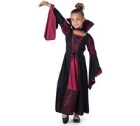 Costume Da Vampiressa Per Bambini - Costume Da Vampiro Per Ragazze - Halloween