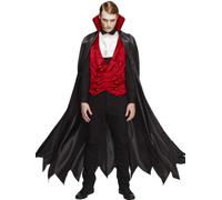 Costume Da Vampiro Fresco Per Adulti Uomo Dracula Per Halloween