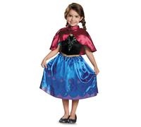 Costume Da Viaggio Per Bambina Di Anna Di Disney Frozen Taglia Media