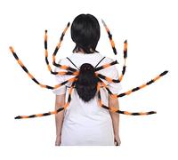 Costume da zaino di Halloween Spider con 9 gambe - colorato nero