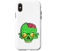 Costume da zombie da uomo, donna, bambino, per Halloween Custodia per iPhone X/XS